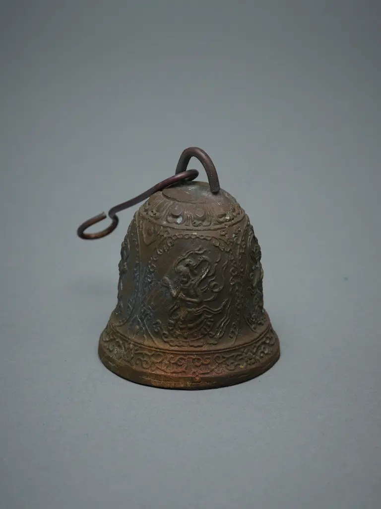 bronze/iron prayer bell - China/Tibet, Image 1++